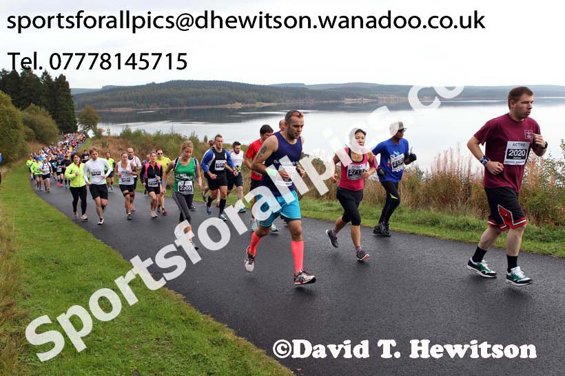 Start of the Kielder Marathon. Photo: David T. Hewitson/Sports for All Pics
